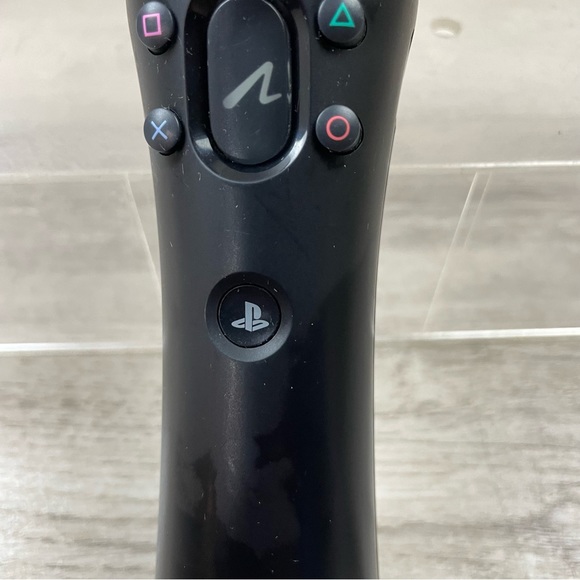 Genuine Sony Playstation Move Motion Controller Black CECH-ZCM1U Tested - Picture 7 of 9